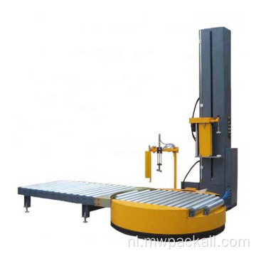 Stretch film pallet wrapper pallet wikkelmachine